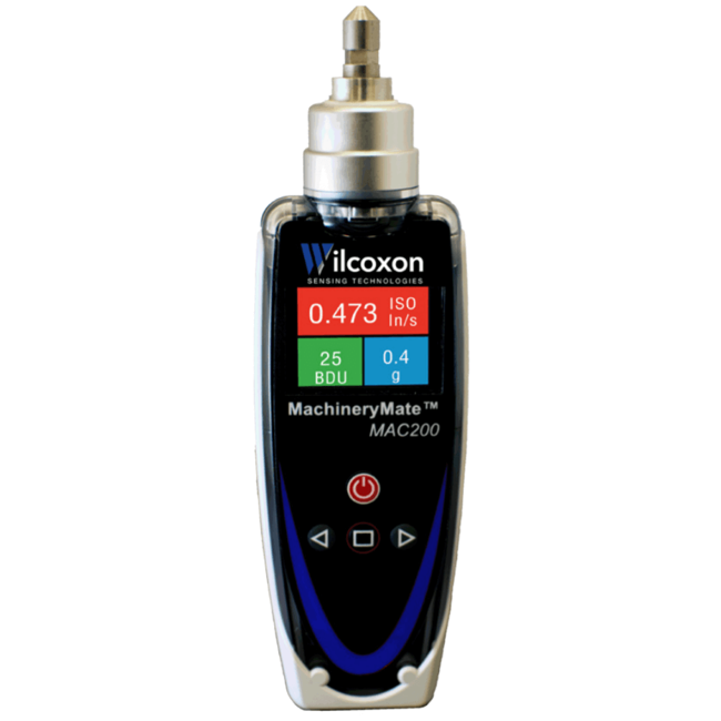 Wilcoxon Sensing Technologies Machinerymate Handheld Vibration Meter, Model MAC200